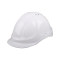 代尔塔 安全帽102106 102106 ABS旋钮带透气孔 白色