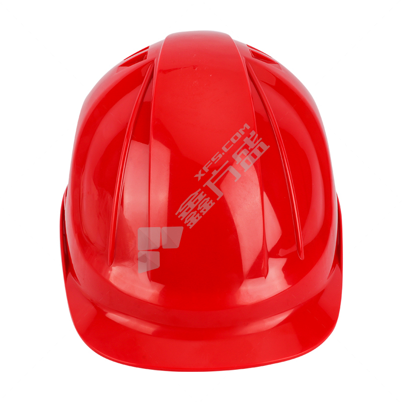 代尔塔 安全帽102106 102106 ABS旋钮带透气孔 红色