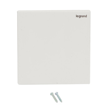 罗格朗 逸景白系列 一位单控面板开关 K8/31/1/2BW 白色 10AX