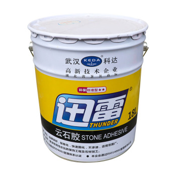 科达 迅雷 云石胶 含固化剂 米黄 18L 20kg