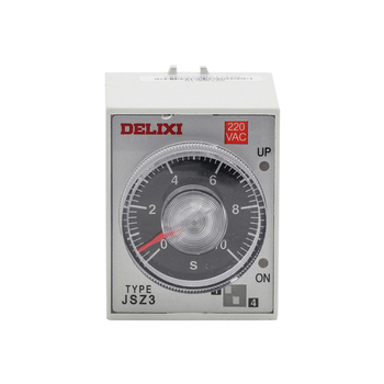 德力西DELIXI 时间继电器JSZ3C-B型AC220V JSZ3C-B 1S/10S/60S/6M  AC220V