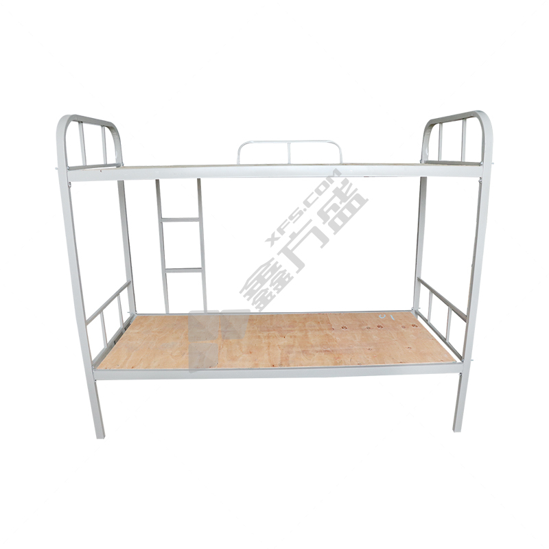 白色螺丝式方管上下床 200cm*90cm*178cm*0.6mm 50方管 条子板