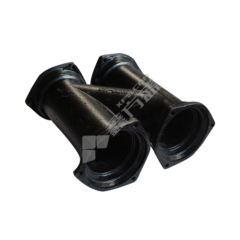 联铸 B型H管黑色 DN100*100中心距180mm