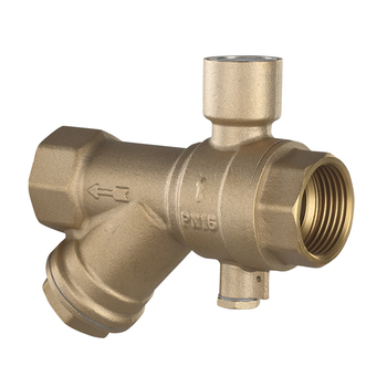 达柏林 DL1209铜球阀带锁带过滤器测温 DL1209 DN32 1.6MPa