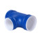 铂海 沟槽衬塑异径三通 蓝色 φ325*219 DN300*200