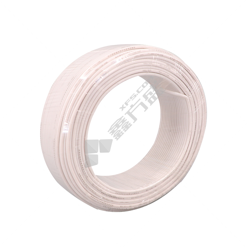 南牌 100米 阻燃C类塑铜电线 ZC-BV 450/750V 1*10平方 白色