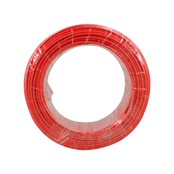 津达线缆 100米 阻燃C类塑铜软电线 ZC-BVR 450/750V 1*2.5平方 红色