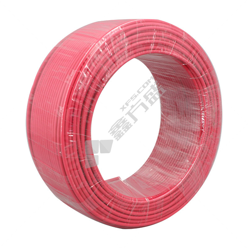 北达 100米 阻燃C类塑铜软电线 ZC-BVR 450/750V 1*25平方 红色