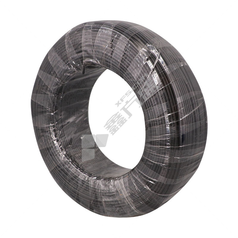北达 100米 阻燃C类塑铜软电线 ZC-BVR 450/750V 1*4平方 黑色