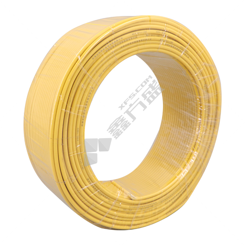 南牌 100米 塑铜软电线 BVR 450/750V 1*50平方 黄色