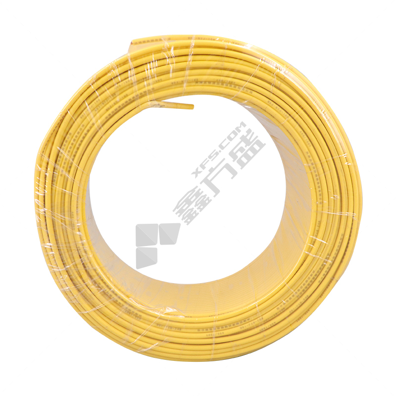 南牌 BVR 100米塑铜软线 1*10平方 黄色 450/750V