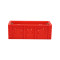 红星 PVC方盒118型 三位 红