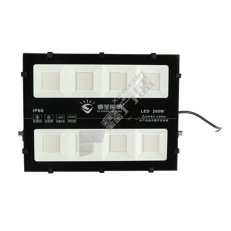 德圣 金刚侠系列 LED投光灯 200W 6500K IP66 220V