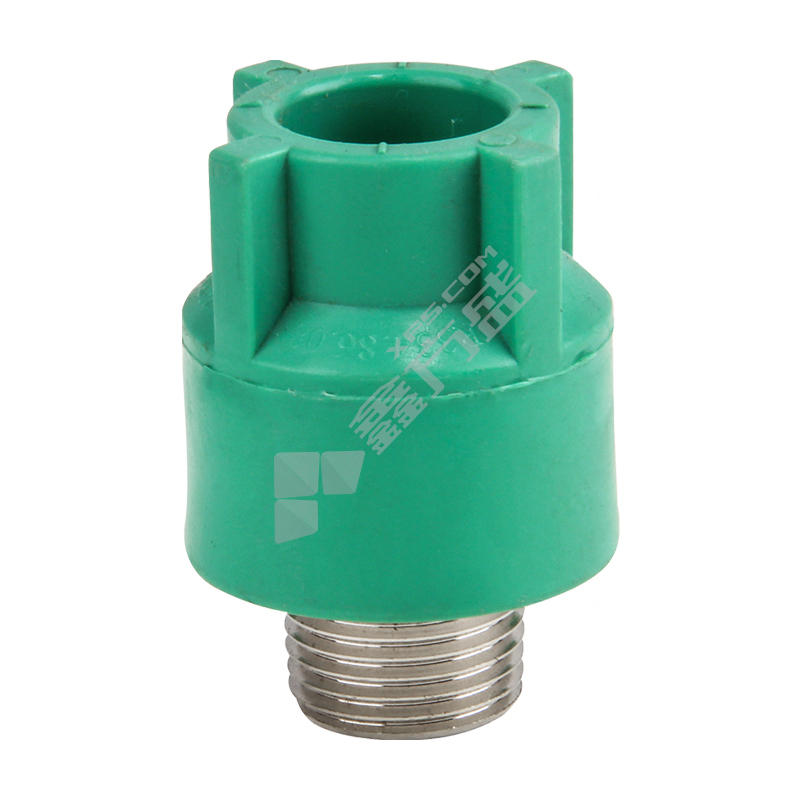 联塑 PPR中水外牙直接Ⅰ型 绿色 25*3/4" 绿色