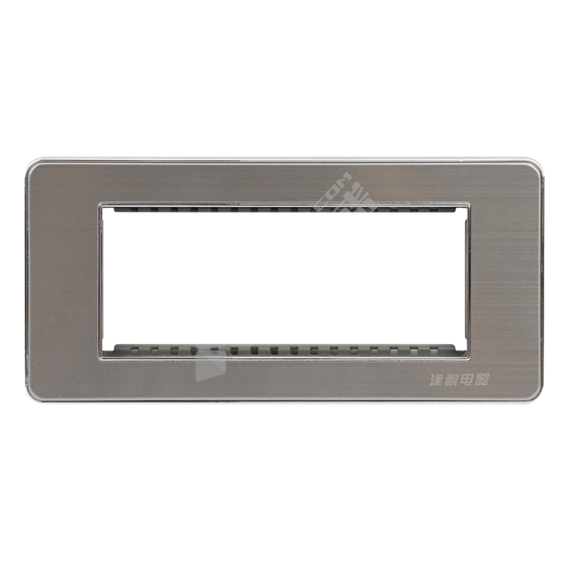 津耐 不锈钢拉丝 三位模块框 2216