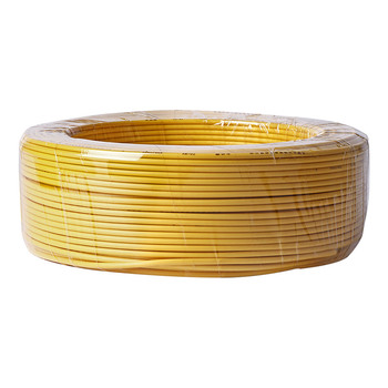 北达 100米 阻燃C类塑铜电线 ZC-BV 450/750V 1*50平方 黄色