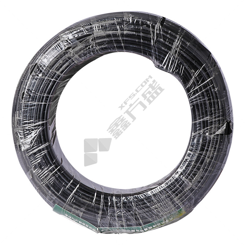 北达 100米 阻燃C类塑铜电线 ZC-BV 450/750V 1*10平方 黑色